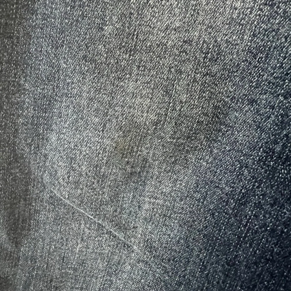Spanx Womens Medium Blue Lightly Distressed Raw Hem Pull On‎ Jegging